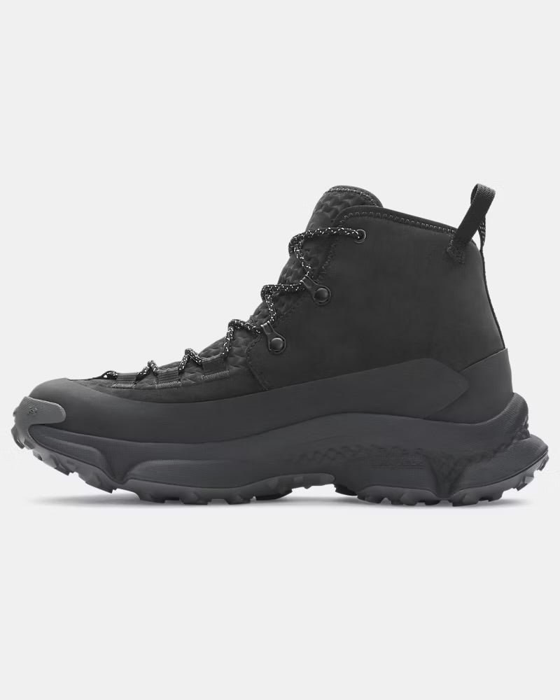 Bota Táctica Under Armour Charged Expanse Mid Leather Waterproof — Negra