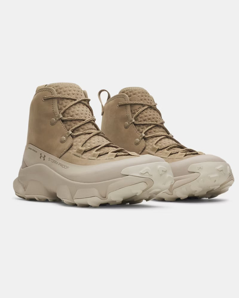 Bota Táctica Under Armour Charged Expanse Mid Leather Waterproof — Arena