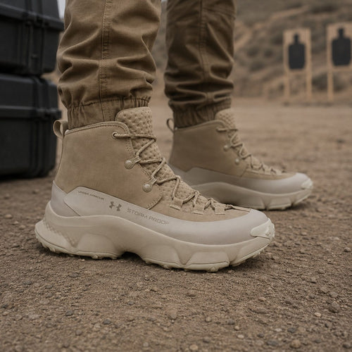 Bota Táctica UA Charged Expanse Mid — Arena · vista 1