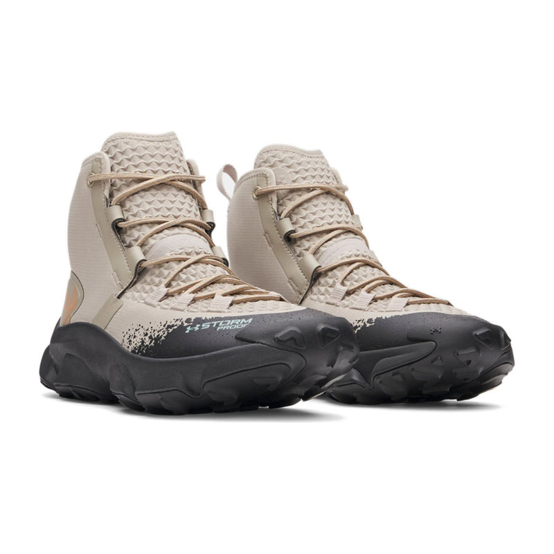 Bota Táctica UA Expanse Mid WP — Hueso · vista 1