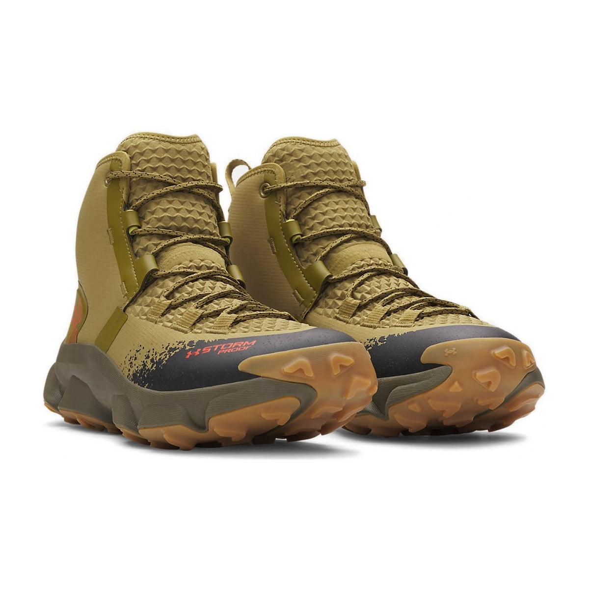 Bota Táctica UA Expanse Mid WP — Verde oliva · vista 1
