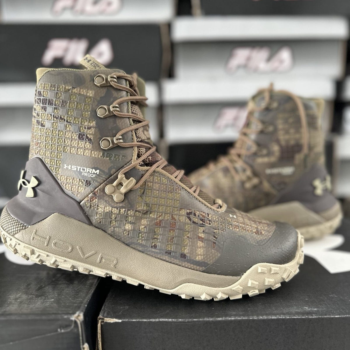 Bota de Caza UA HOVR Dawn — Camuflaje · vista 2