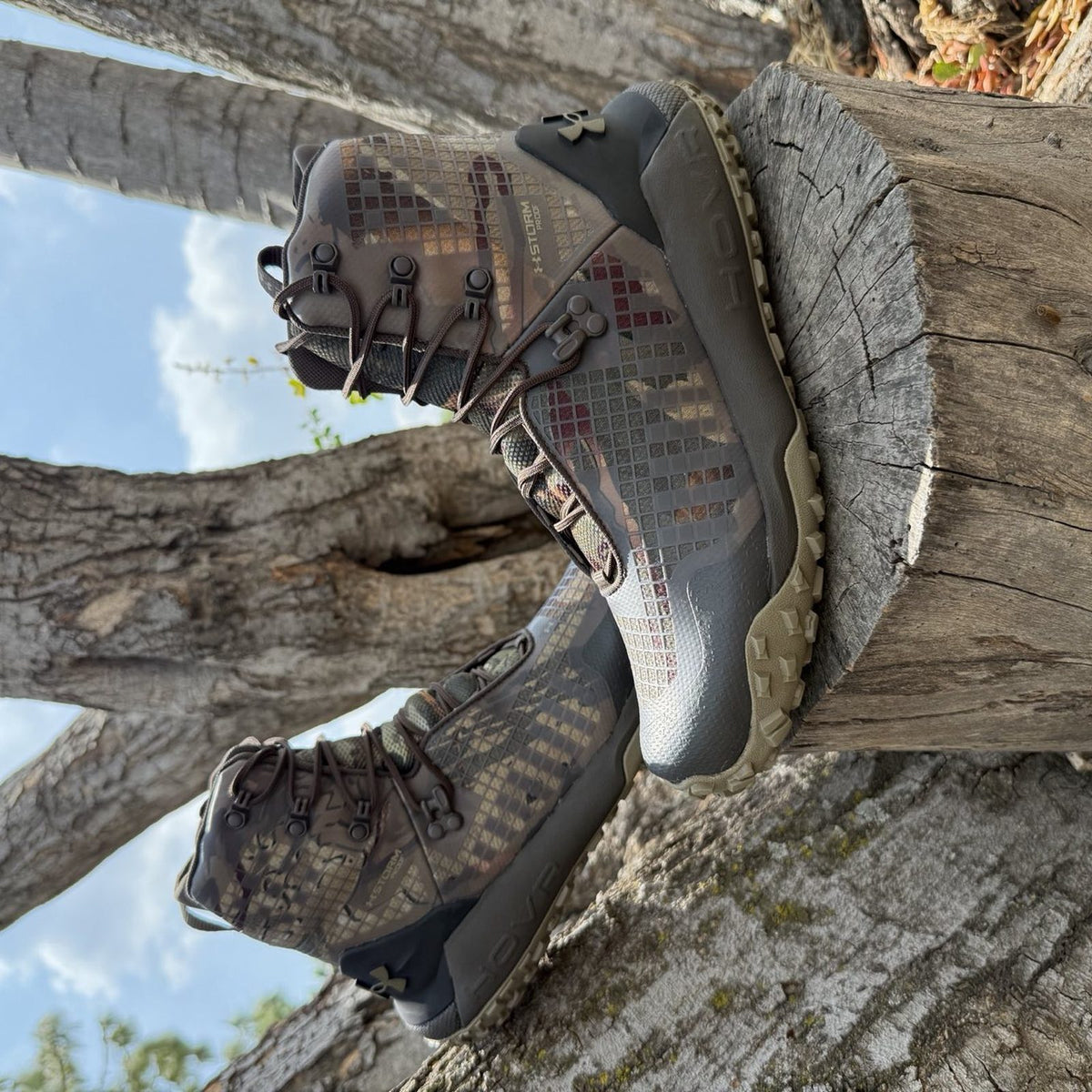 Bota de Caza UA HOVR Dawn — Camuflaje · vista 3
